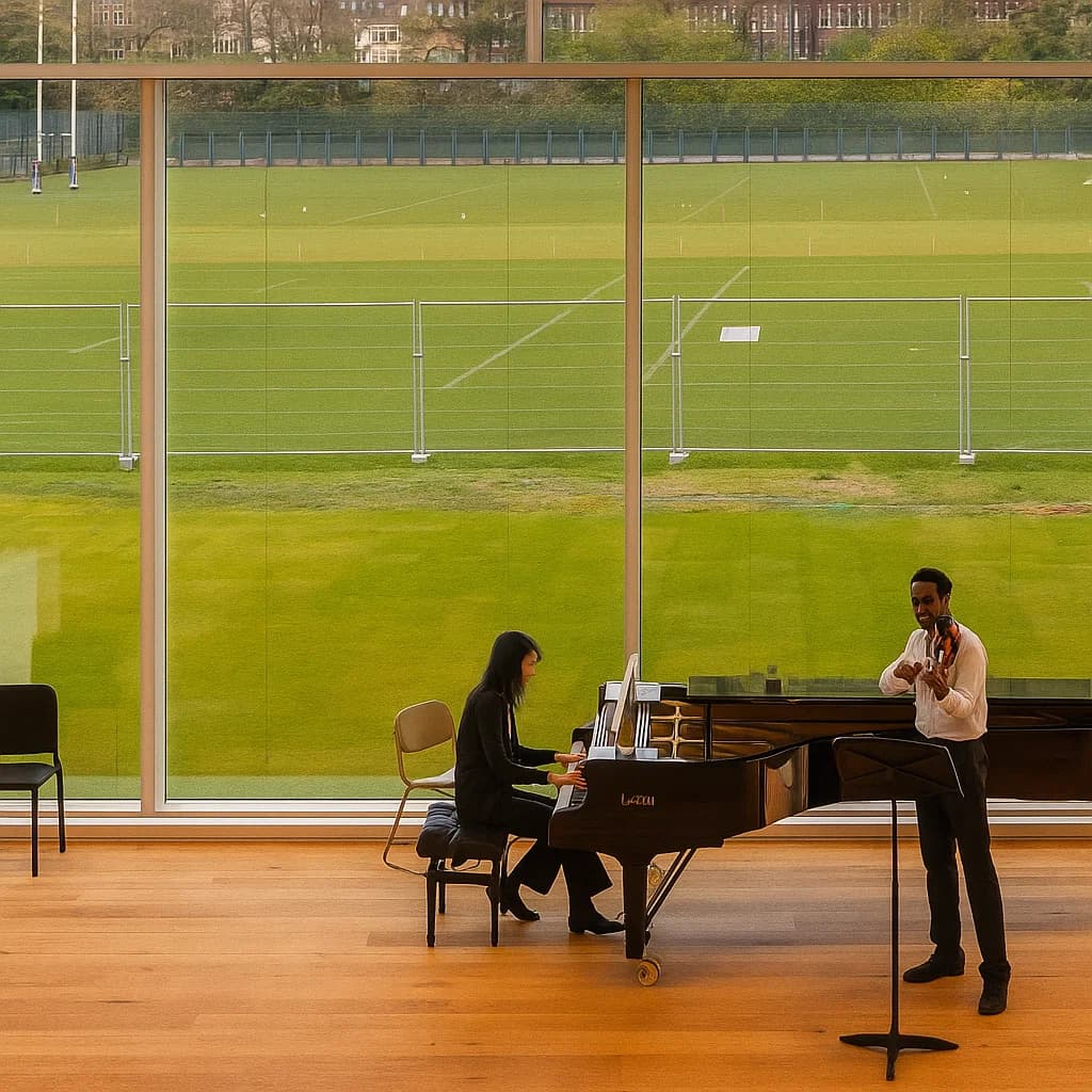 Brighton College Music School view 4