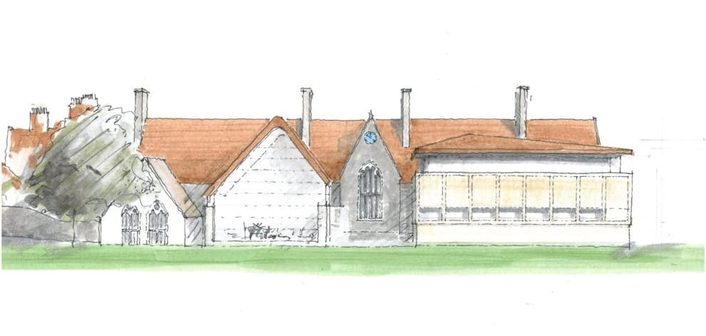 Brighton College Music School view 6